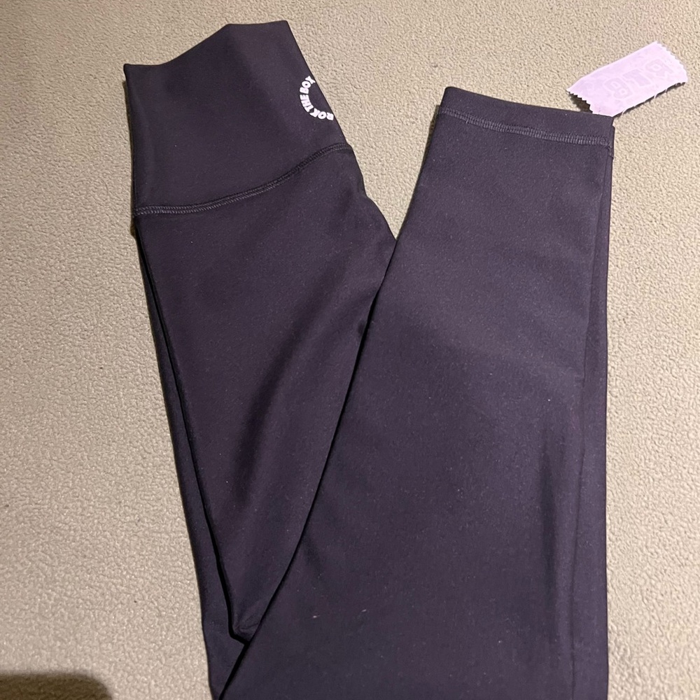 Black High-Waisted Leggings